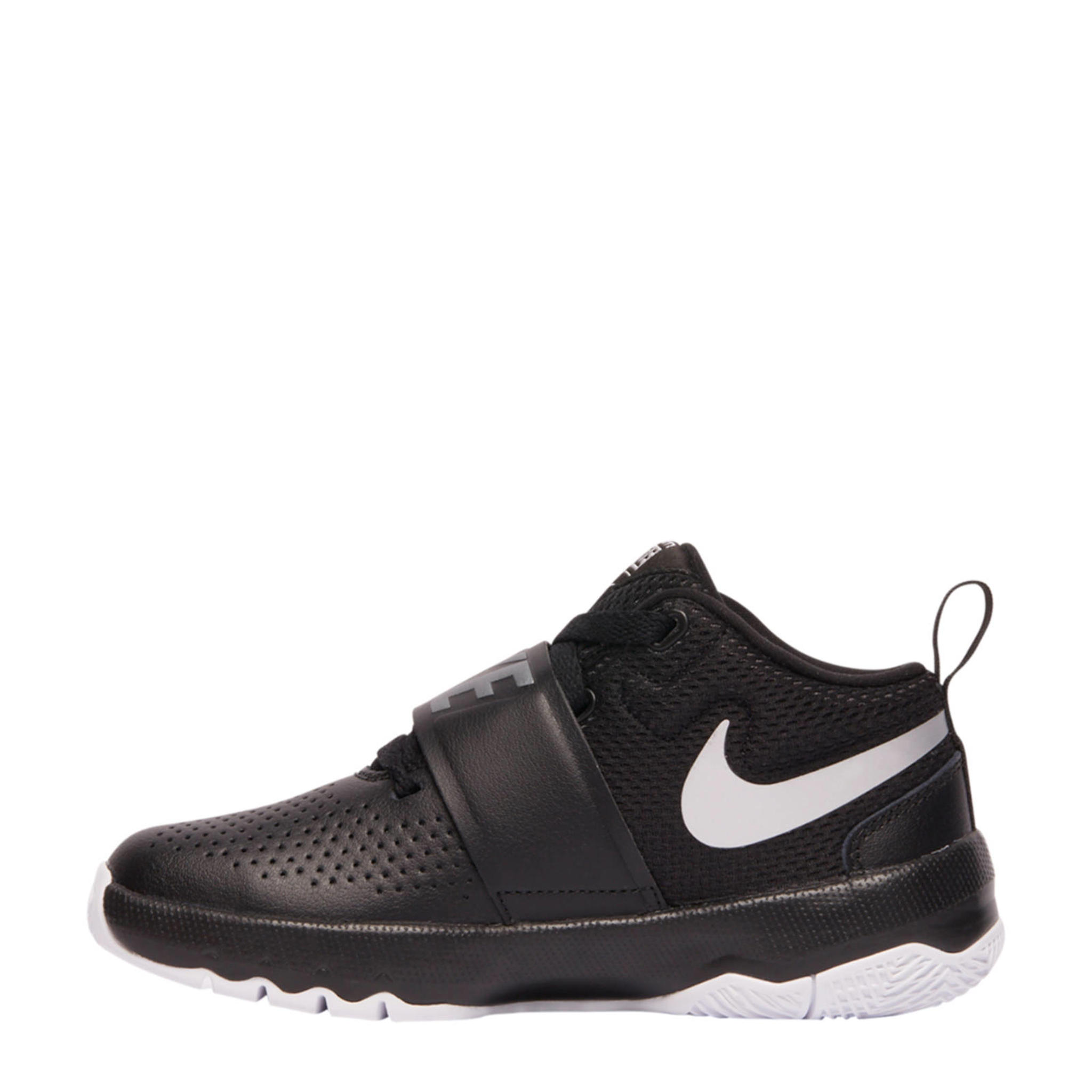 nike team hustle white