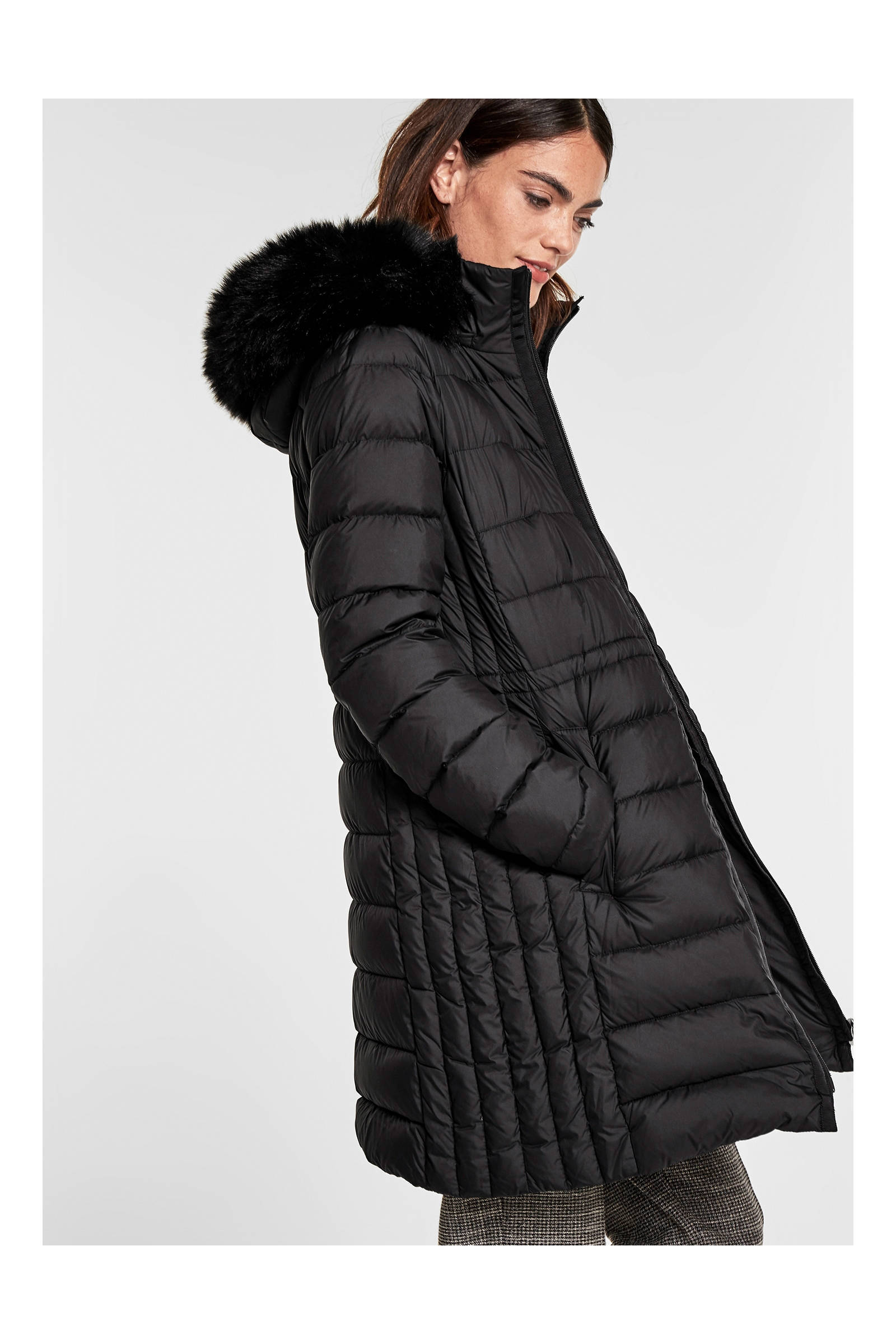 s.Oliver BLACK LABEL winterjas zwart | wehkamp s.Oliver BLACK LABEL winterjas zwart | wehkamp