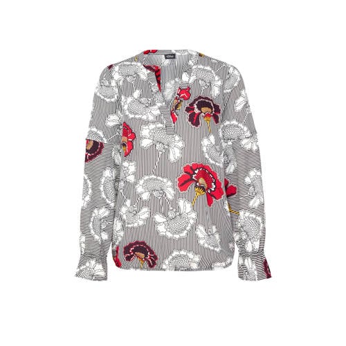 Soliver Black Label Top Met Bloemenprint soliver black label kopen in de aanbieding