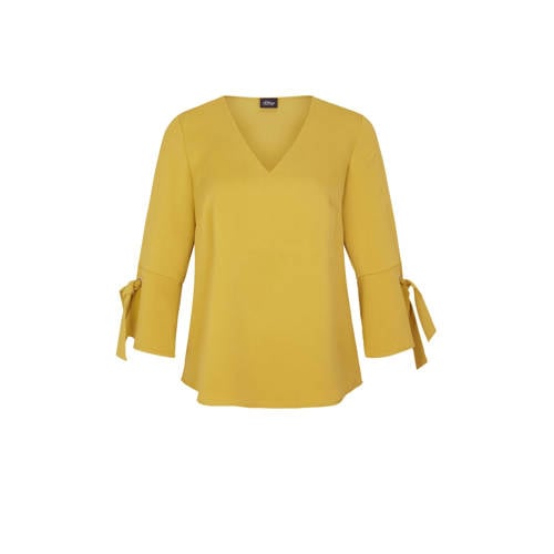 Soliver Black Label Top Oker soliver black label kopen in de aanbieding