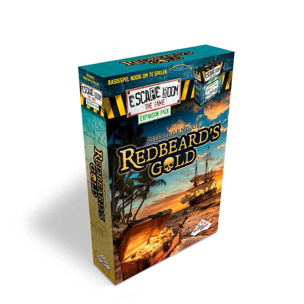 Identity Games Escape Room The Game The Legend of Redbeard's Gold uitbreidingsspel