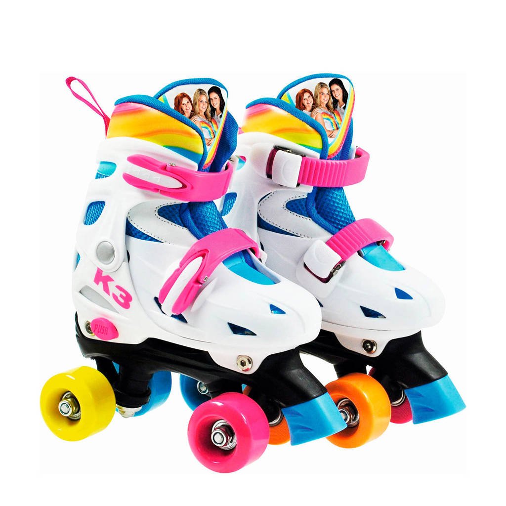 K3 rolschaatsen maat 35-38, Multicolor