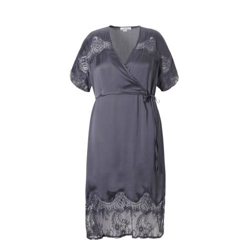 Lost Ink Plus Jurk Met Kant lost ink kopen in de aanbieding