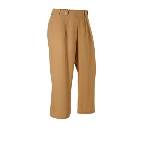 Lost Ink Plus Pantalon Beige lost ink kopen in de aanbieding