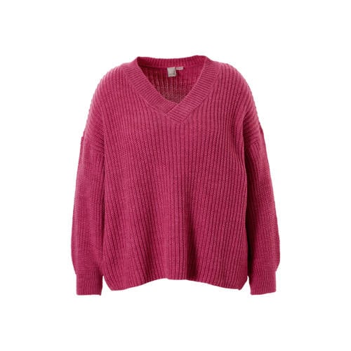 Lost Ink Plus Trui Met Pofmouwen lost ink kopen in de aanbieding Lost Ink Plus Trui Met Pofmouwen lost ink kopen in de aanbieding