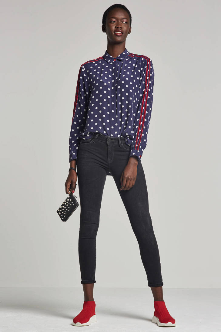 met Boss Boss Casual Casual stippendessin blouse blouse Wwq1SnxnZc