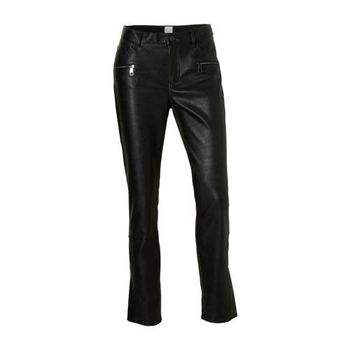 Boss Casual Imitatieleren Skinny Fit Broek boss casual kopen in de aanbieding
