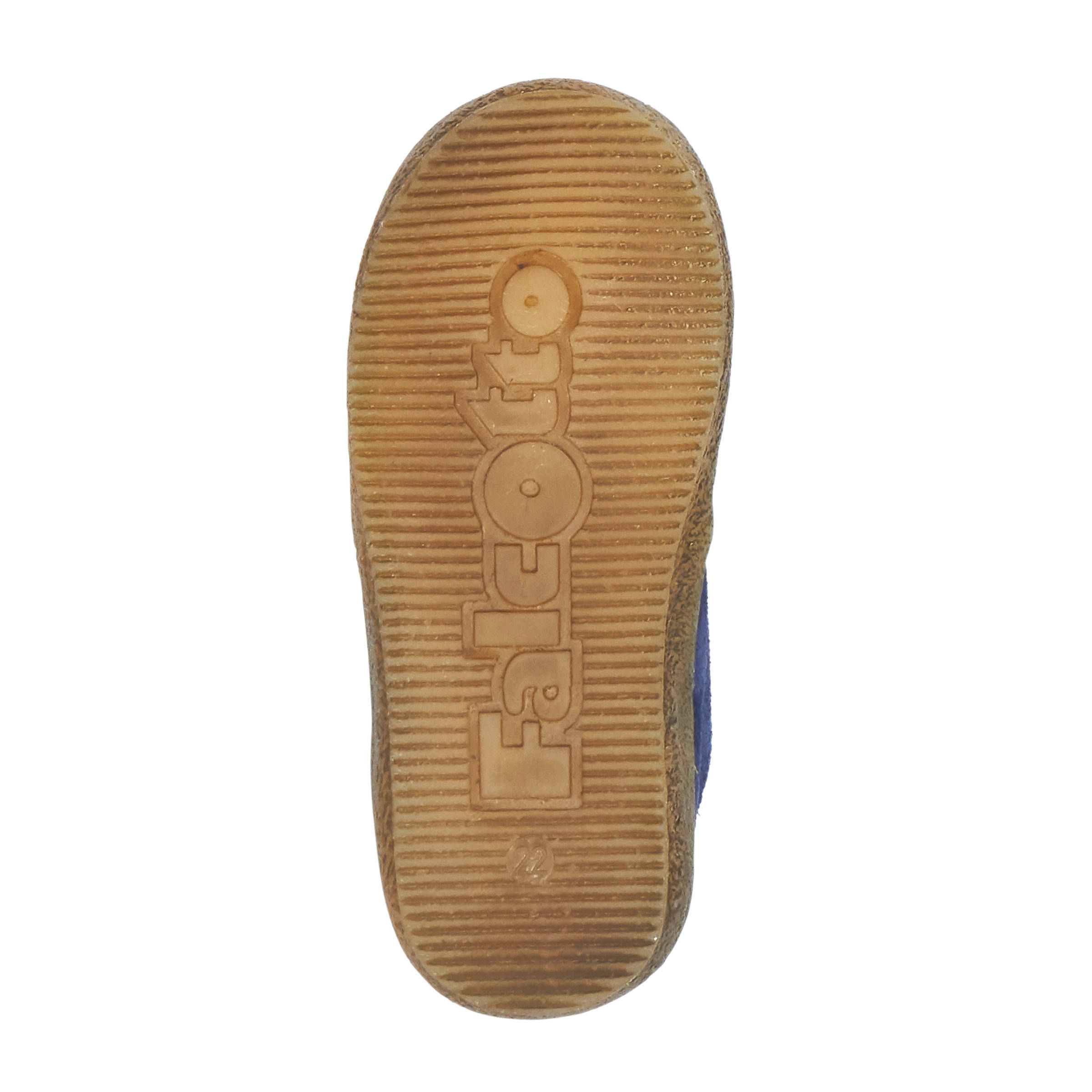 Falcotto suède baby schoenen blauw | wehkamp