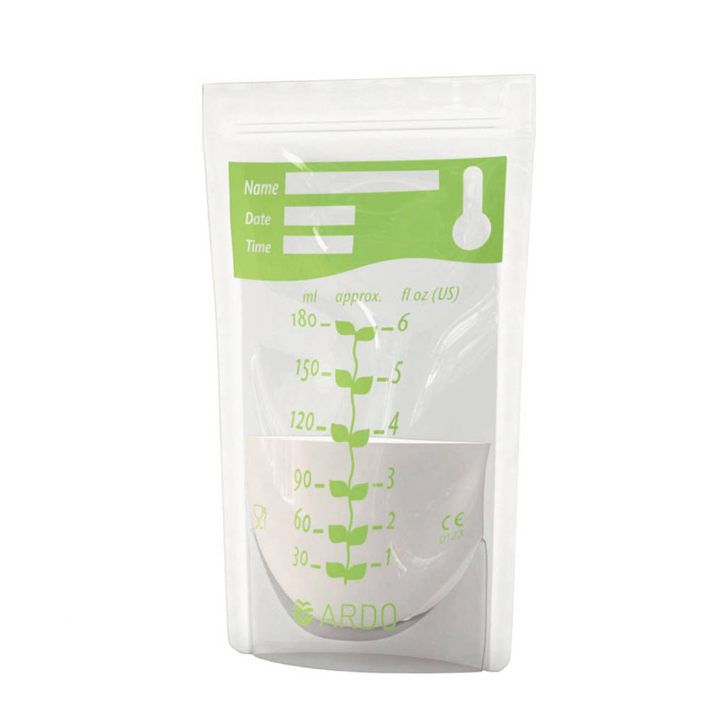 Ardo Easy Freeze diepvrieszak (20 stuks), Wit/groen