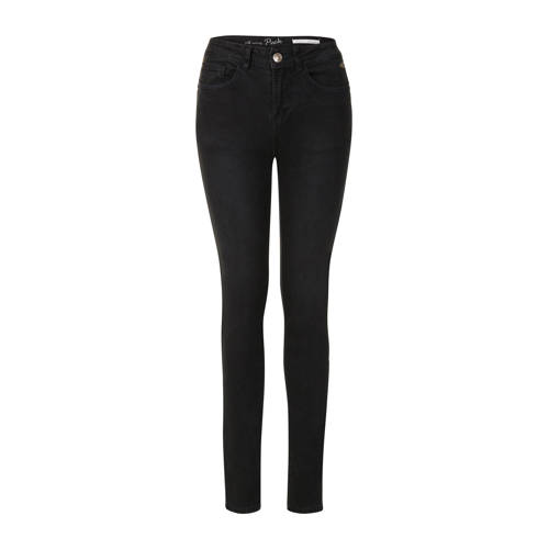 Miss Etam Regulier Skinny Jeans Puck Zwart 32 Inch miss etam kopen in de aanbieding