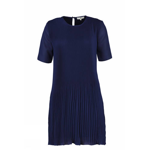 Cks Geribbelde Jurk Manoe Blauw cks kopen in de aanbieding