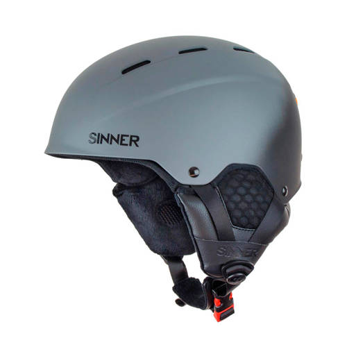 Sinner Skihelm Typhoon Unisex Grijs sinner kopen in de aanbieding