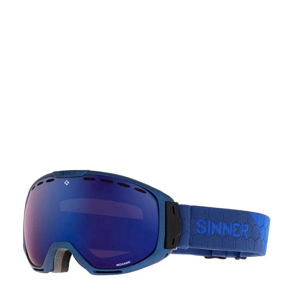Sinner Unisex skibril Mohawk blauw, Blauw