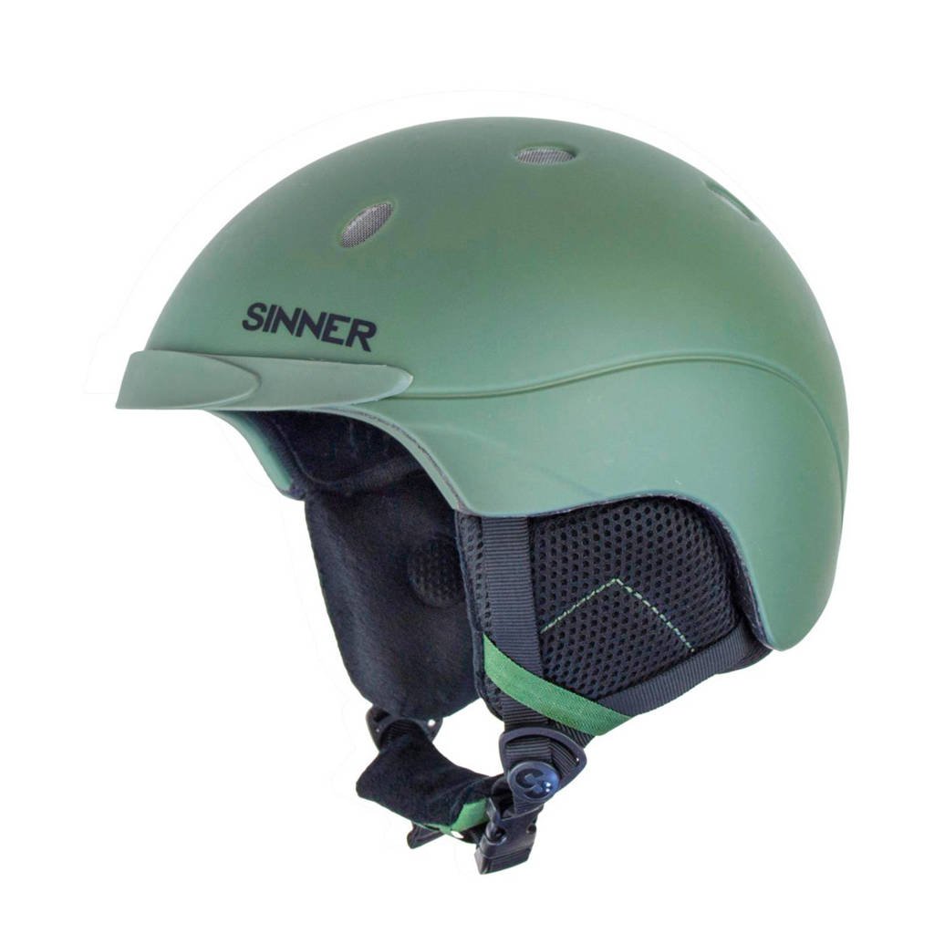 Sinner skihelm Titan Unisex groen, Groen