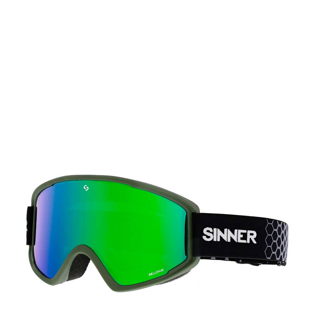 Sinner skibril Bellevue groen, Groen