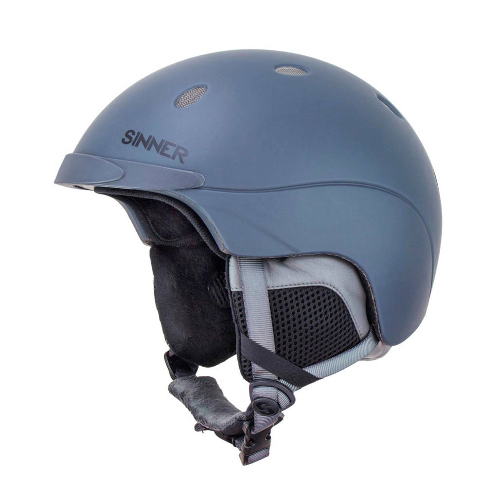 Sinner skihelm Titan Unisex grijs/blauw, Grijs/blauw