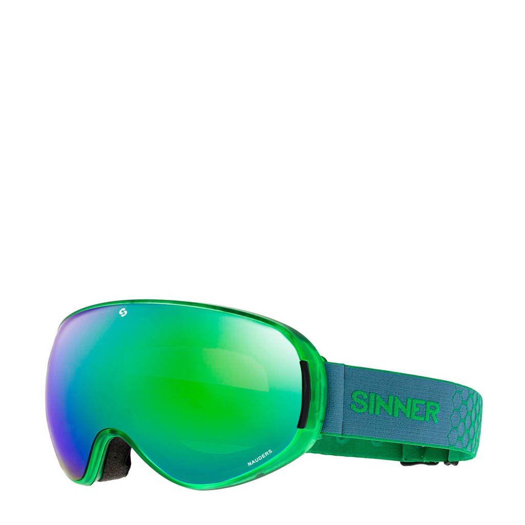 Sinner Unisex skibril Nauders groen, Groen