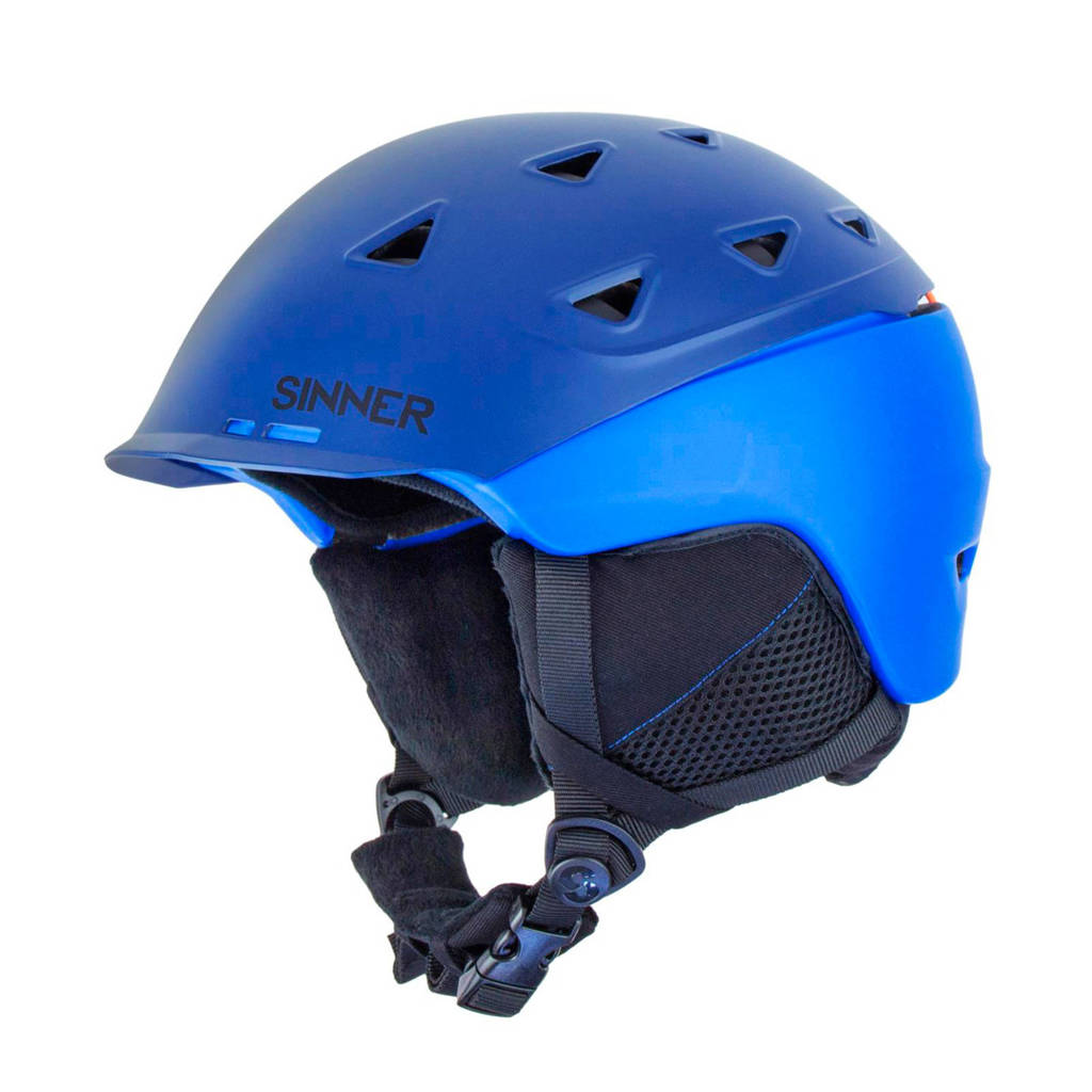 Sinner skihelm Stoneham Hybride blauw, Blauw