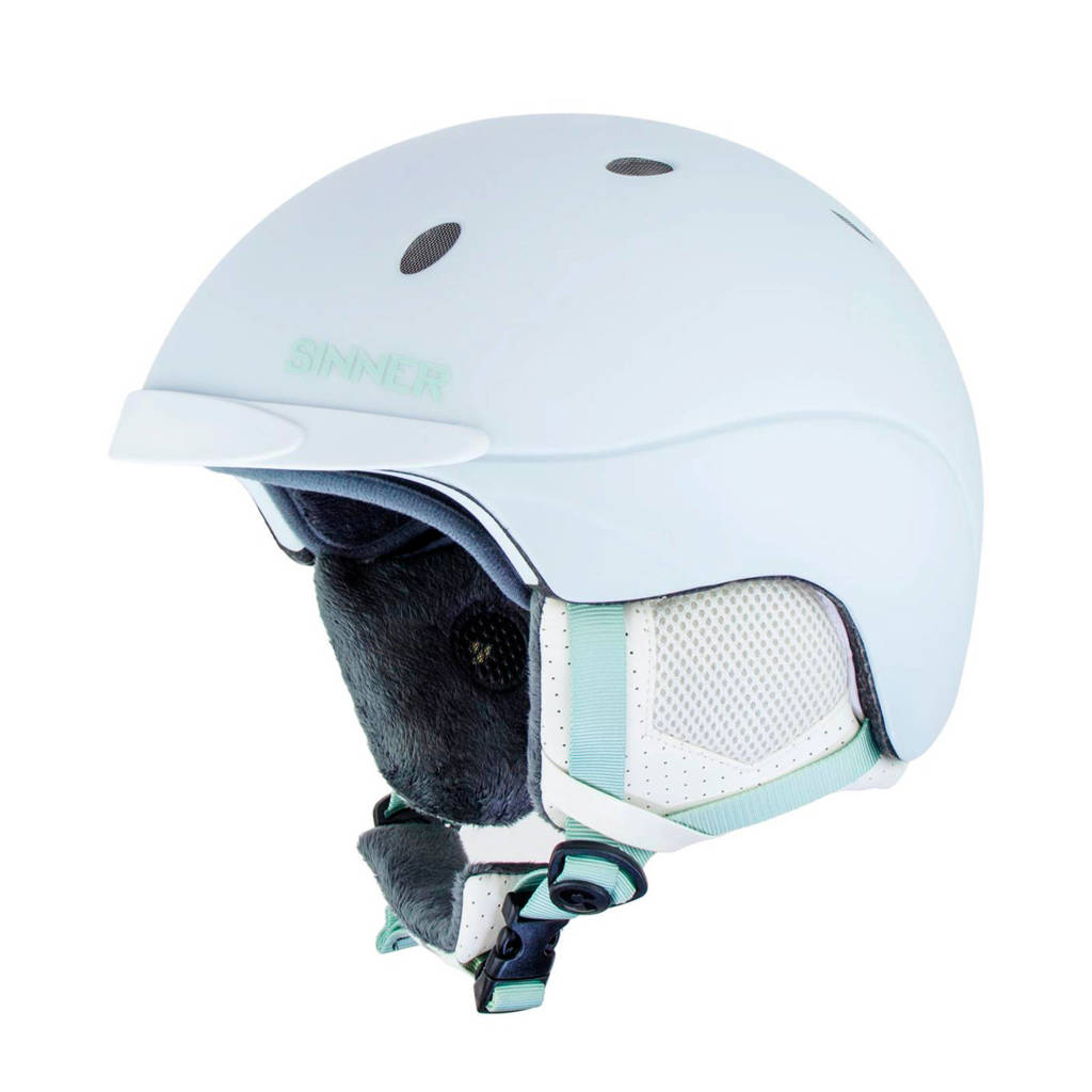 Sinner skihelm Titan Unisex wit, Wit