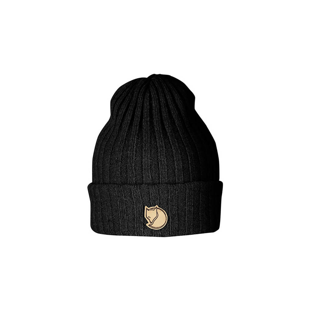 Fjällräven wollen muts zwart, Black