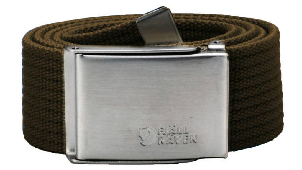 Fjällräven riem olijfgroen(4 cm breed)
