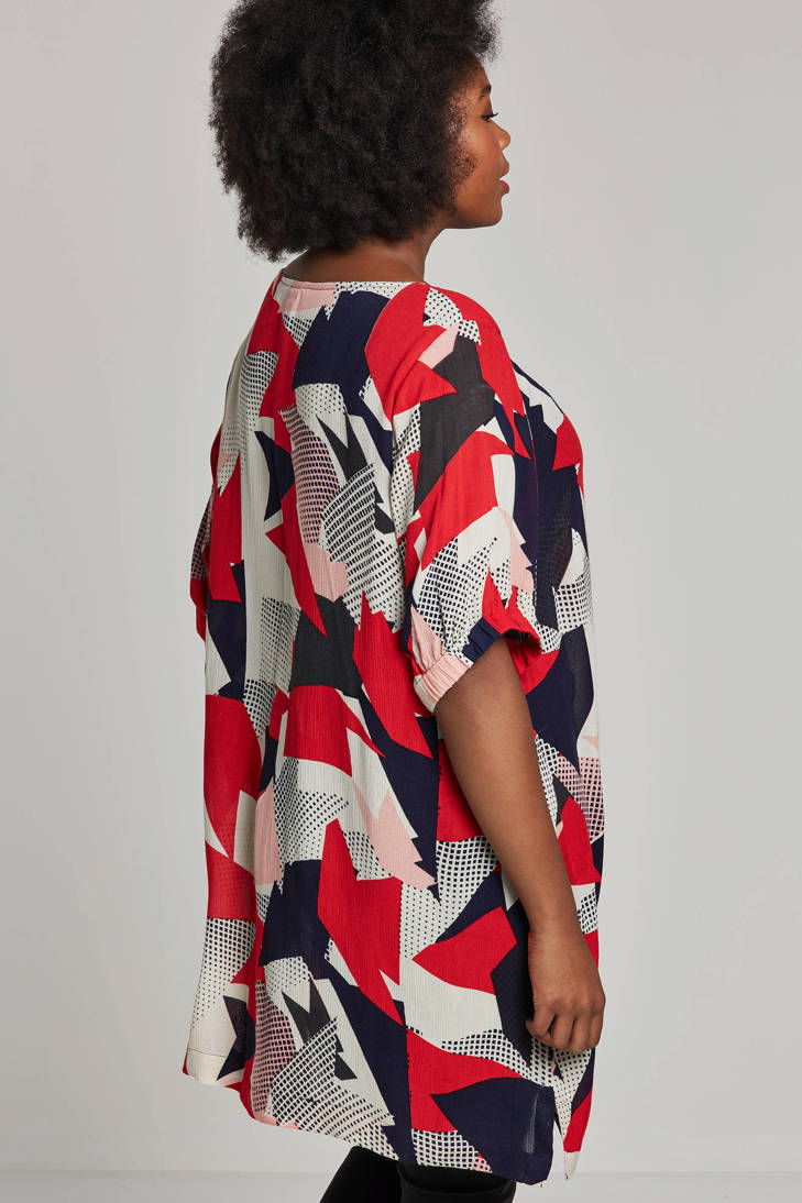 all over Adia tuniek print met EZqHqSw
