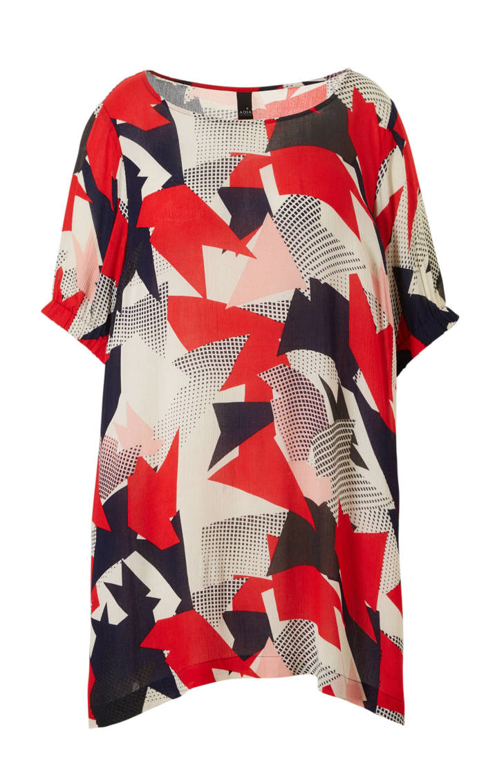 all over Adia tuniek print met EZqHqSw