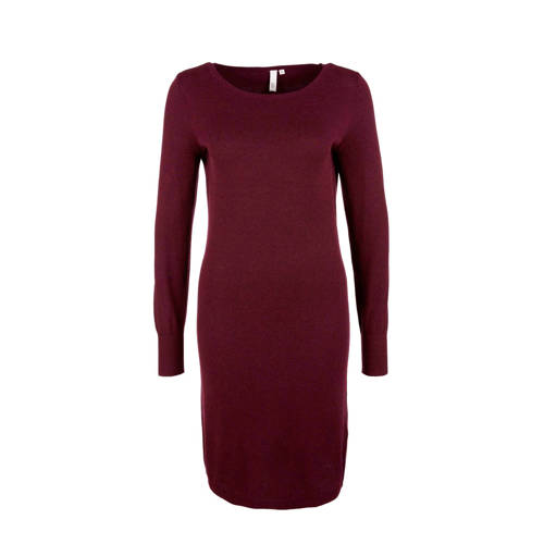 Qs Designed By Gebreide Jurk Aubergine qs designed by kopen in de aanbieding Qs Designed By Gebreide Jurk Aubergine qs designed by kopen in de aanbieding