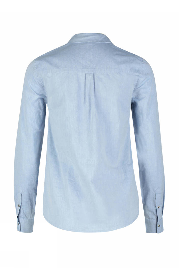 lichtblauw borduursel Marjanne CKS blouse met xHa66U