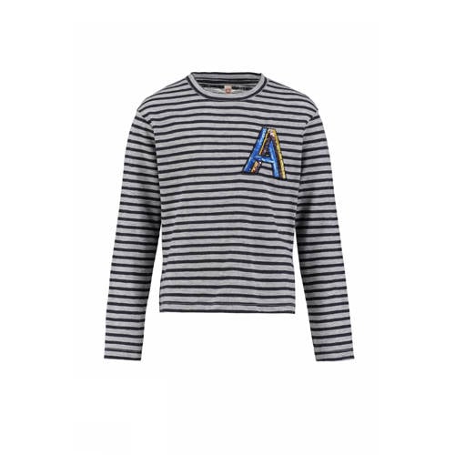 Cks Kids Gestreepte Top Georgie Met Linnen cks kids kopen in de aanbieding