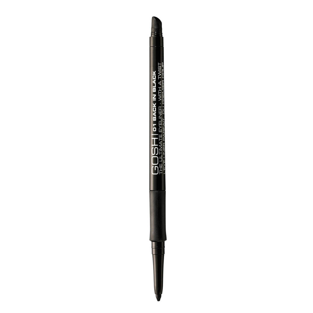 Gosh The Ultimate Eyeliner with a twist - 01 Back in Black