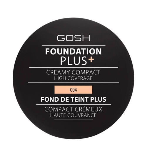 Gosh Plus Creamy Compact High Coverage Foundation Honey gosh kopen in de aanbieding