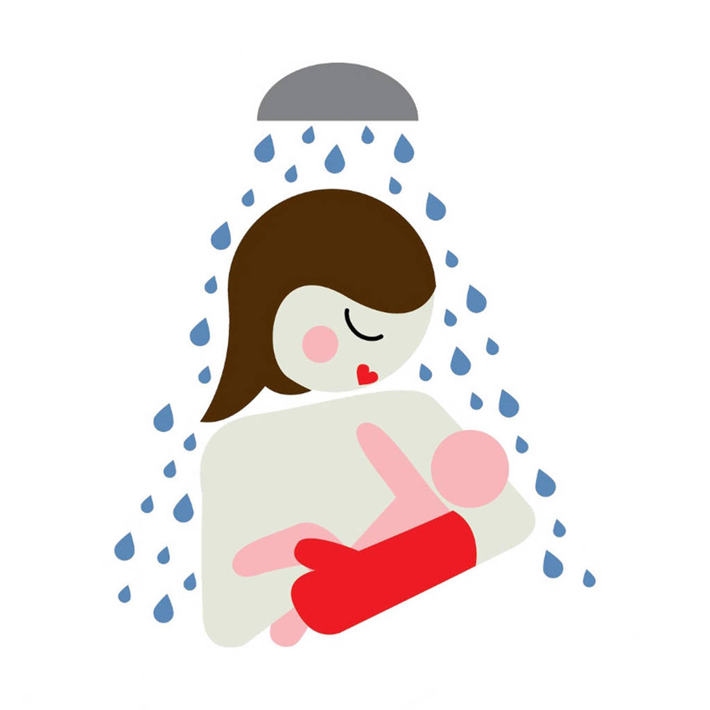 Invented 4 Kids baby shower glove mintgroene zwaan wehkamp