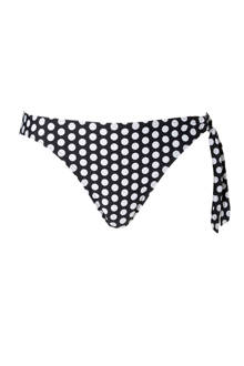 Women Beach Mix & Match bikinibroekje met stippen print blauw