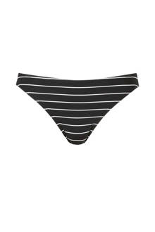 Women Beach Mix & Match bikinibroekje met streep zwart