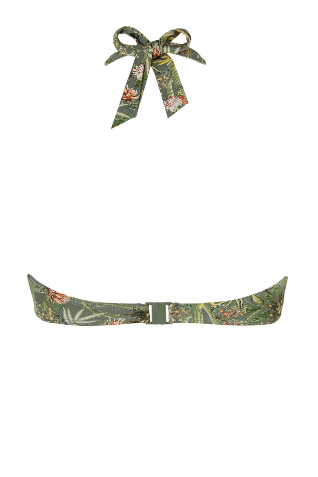 Beach over All Espritwomen Bikinitop Print Groen Met Halter 6ZOOqXnxdg