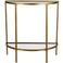 WOOOD Goddess Sidetable - Metaal - Antique Brass - 75x37x75