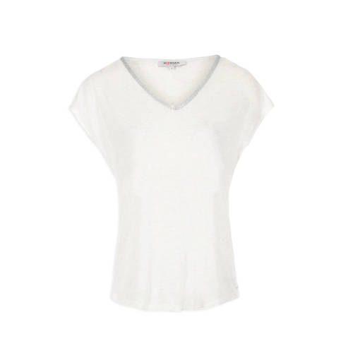 Morgan T Shirt Ecru morgan kopen in de aanbieding Morgan T Shirt Ecru morgan kopen in de aanbieding