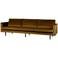 WOOOD WOOOD Rodeo 3-Zits Bank - Velvet - Honing Geel - 85x277x86