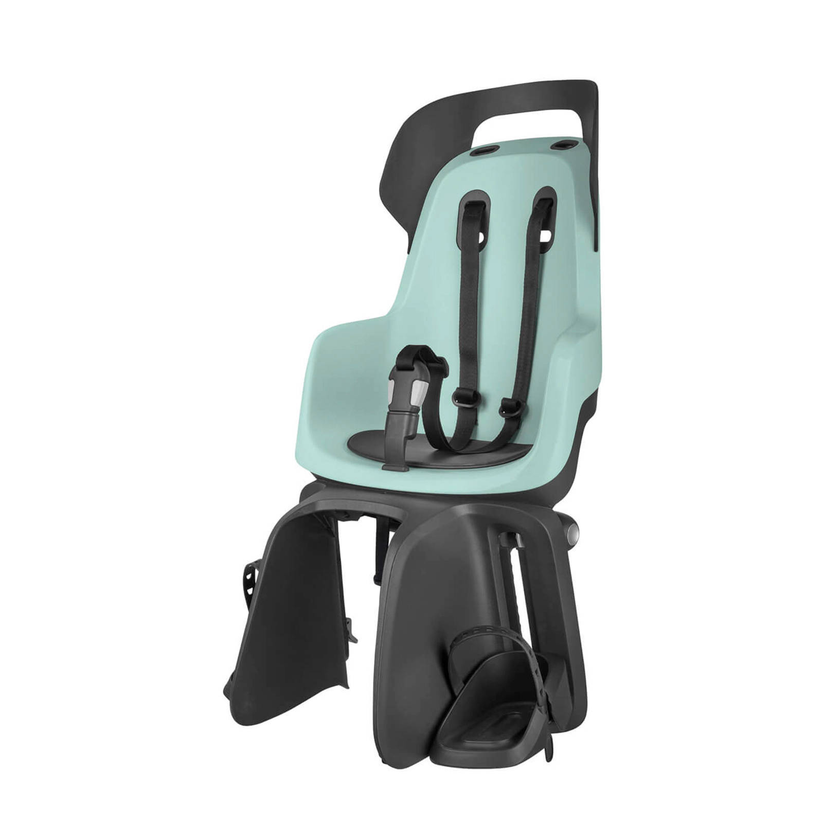 Bobike Go E-BD fietsstoeltje achter marschmellow mint | wehkamp