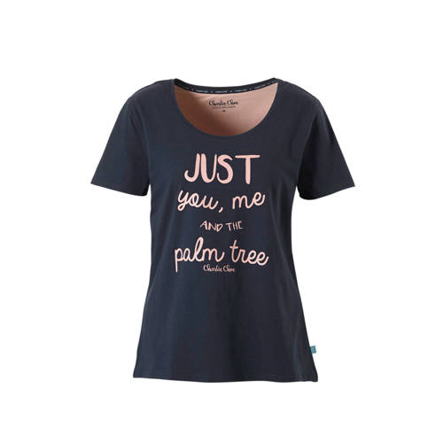 Charlie Choe Pyjamatop Met Printopdruk Marine charlie choe kopen in de aanbieding Charlie Choe Pyjamatop Met Printopdruk Marine charlie choe kopen in de aanbieding