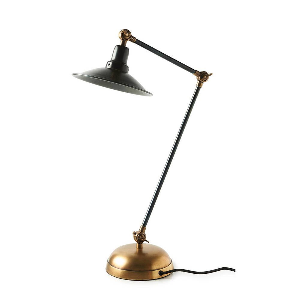 Riviera Maison bureaulamp, Zilver
