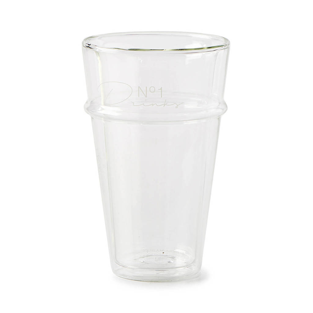 Riviera Maison No 1 Drinks longdrinkglas (Ø9 cm), Transparant