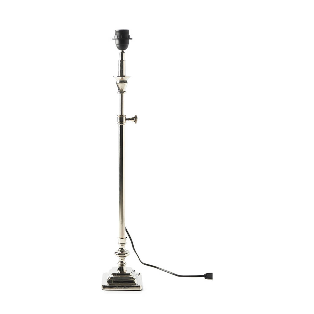 Riviera Maison lampenvoet The Regency Adjustable Table Lamp, Zilver
