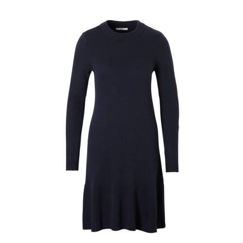 Esprit Edc Women Jurk Met Wol Donkerblauw esprit kopen in de aanbieding