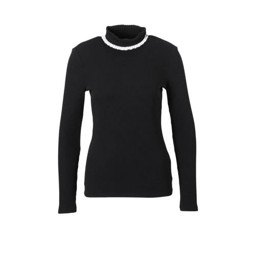 Esprit Women Casual Rib Gebreide Top esprit kopen in de aanbieding
