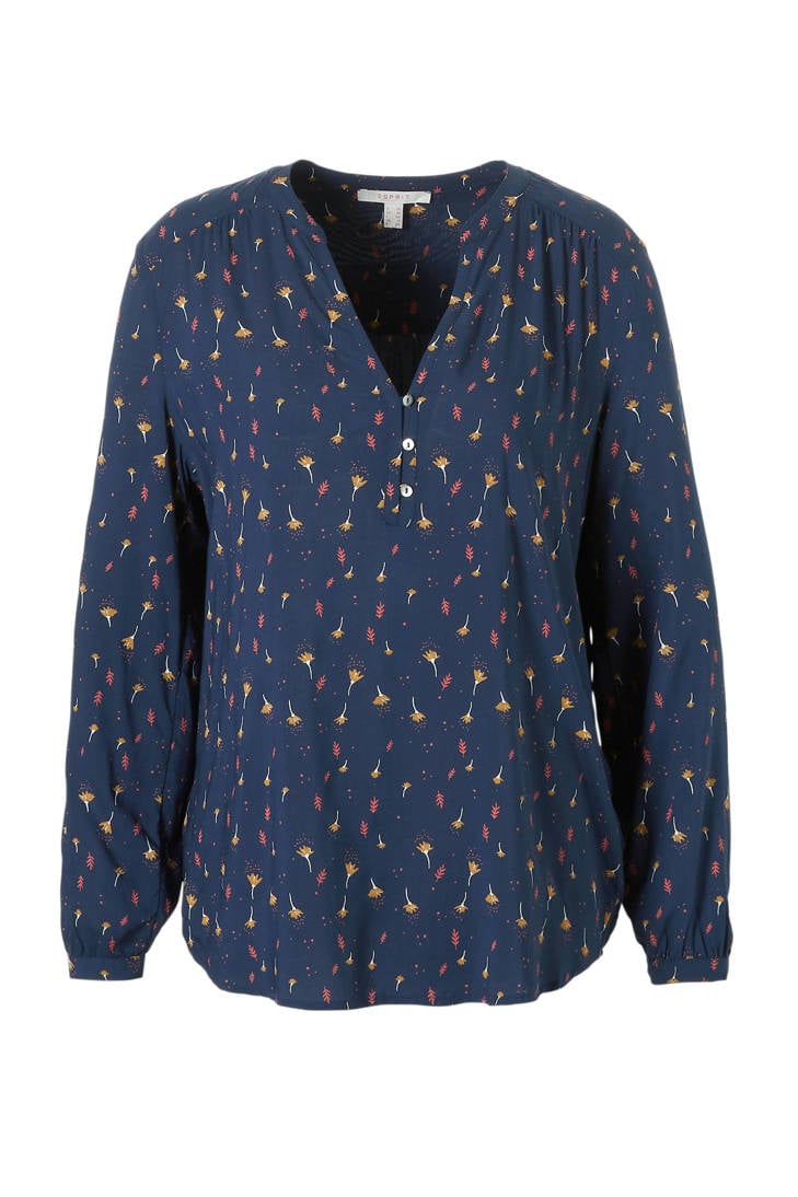 met bloemenprint blouse ESPRIT Women Casual xXqZB67FW