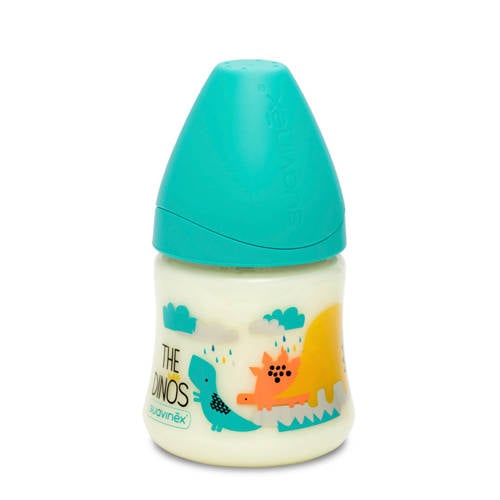Suavinex Flusion Fles 150 Ml Blue Dino suavinex kopen in de aanbieding Suavinex Flusion Fles 150 Ml Blue Dino suavinex kopen in de aanbieding