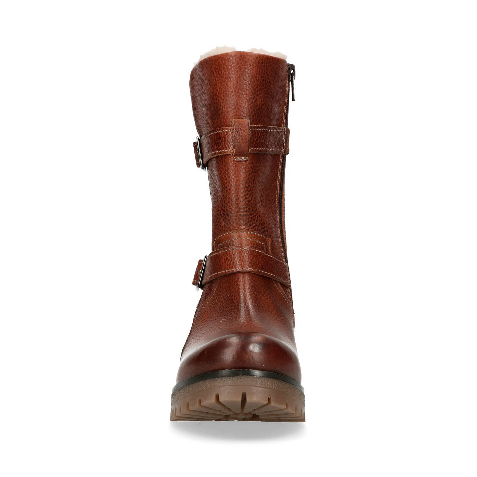 Manfield leren laarzen met voering cognac | wehkamp Manfield leren laarzen met voering cognac | wehkamp