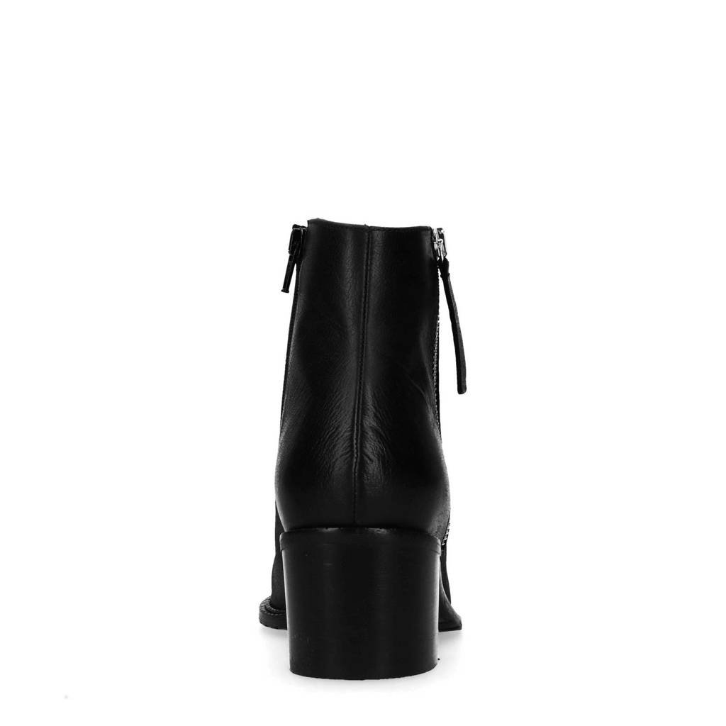Manfield Leren Zwart Manfield Enkellaarzen Leren Enkellaarzen Manfield Leren Zwart Enkellaarzen FA6xvp5qwZ